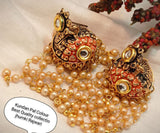 Rajwari Jhumki Multi Gold Color Best Quality Collection Pal Work Ratan