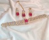 Enchanting Indian Zircon Jewelry Set - Available in - Amaz Fashion