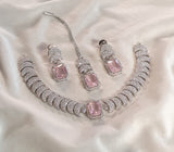 Enchanting Indian Zircon Jewelry Set - Available in - Amaz Fashion