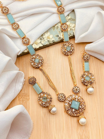 Elevate Your Style with Stunning Women’s Jewelry - Mala Set Available in 9 Colors - Amaz Fashion