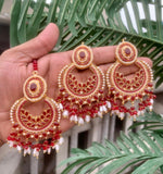 Noratan Earrings with Tikka – Elegant Set