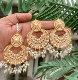 Noratan Earrings with Tikka – Elegant Set